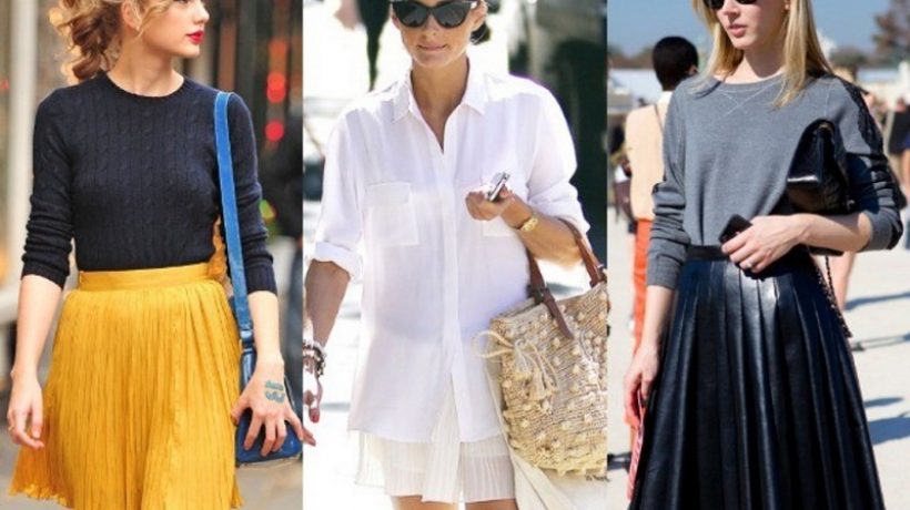 Pleated skirts: How to match them and wear them with style