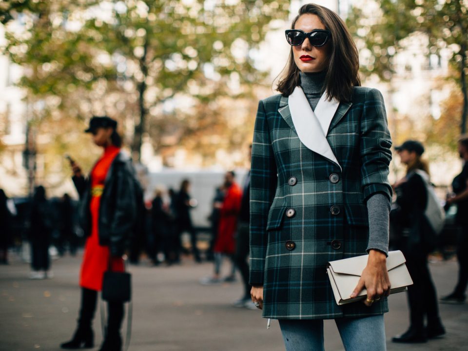 plaid coats