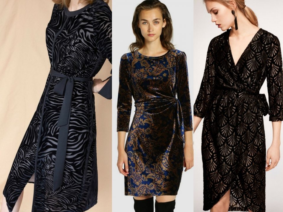 Velvet dresses for this Christmas