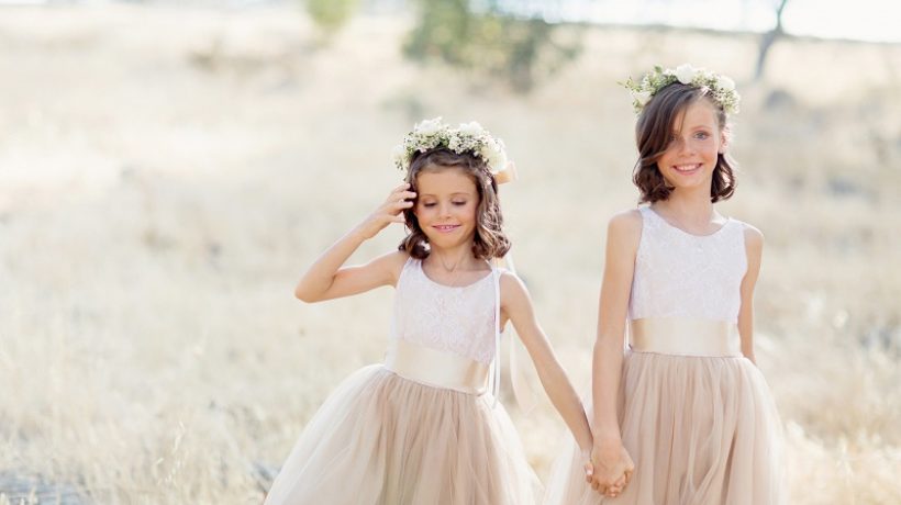 How to dress your children for a wedding