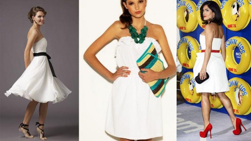 What accessories to wear with a white dress