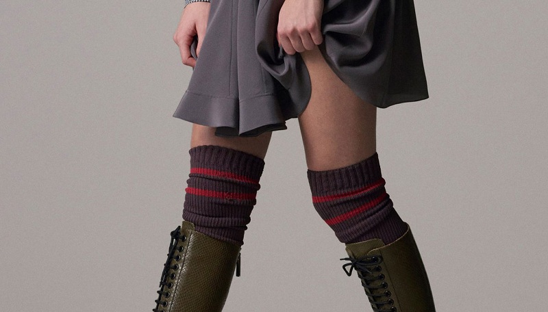 What Are The Black Knee Socks Above The Knee?
