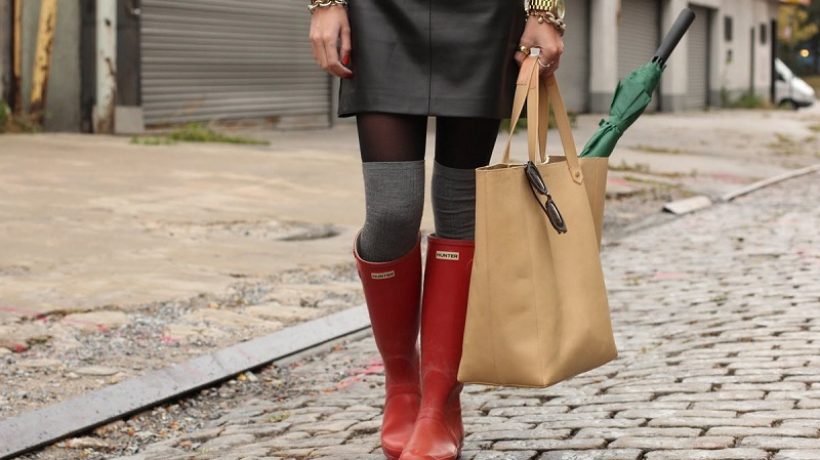 What Are The Black Knee Socks Above The Knee?