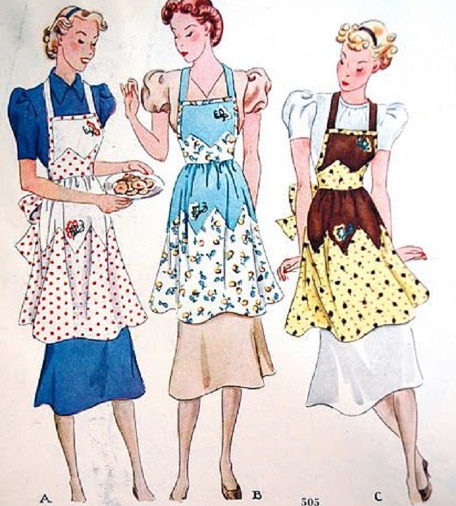 vintage aprons