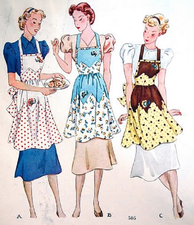vintage aprons
