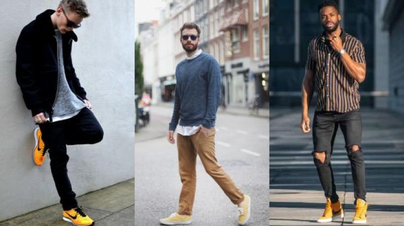 How to wear yellow shoes