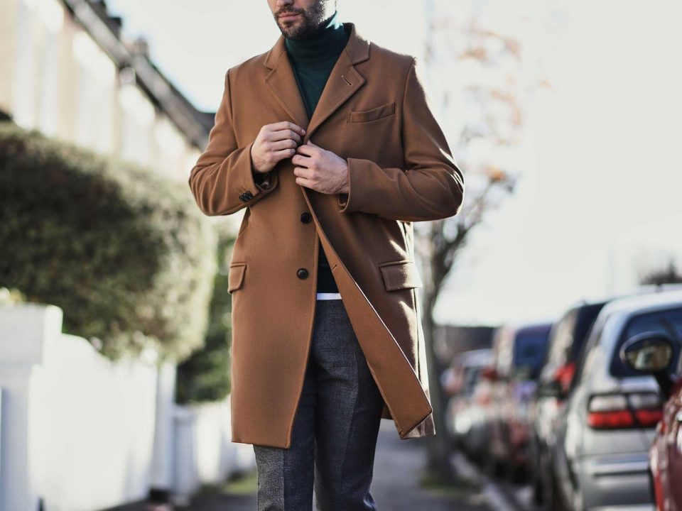 how to wear a coat