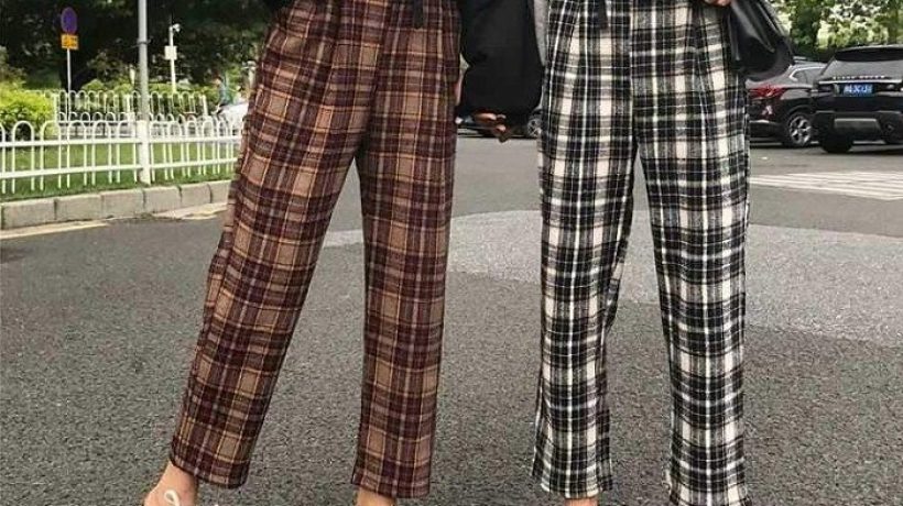 What to wear with checkered pants?