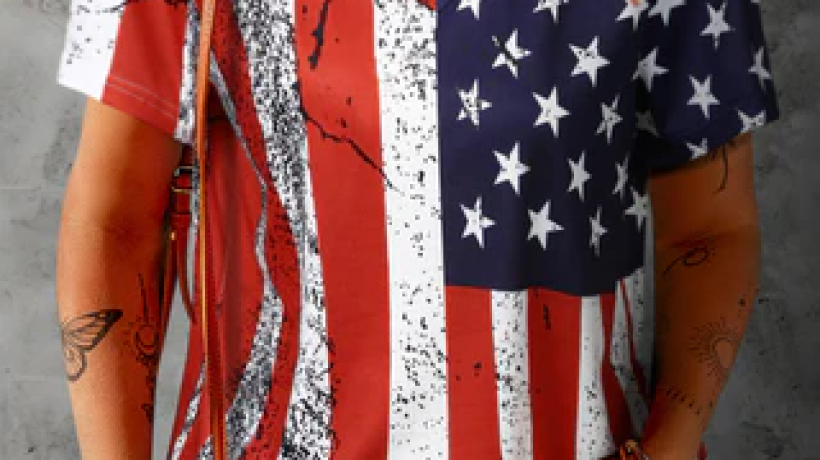 Evaless Patriotic Shirts For Women