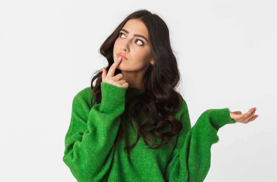 sweater with collared shirt