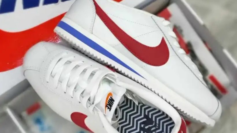 Step into Style: Red and White Nike Shoes