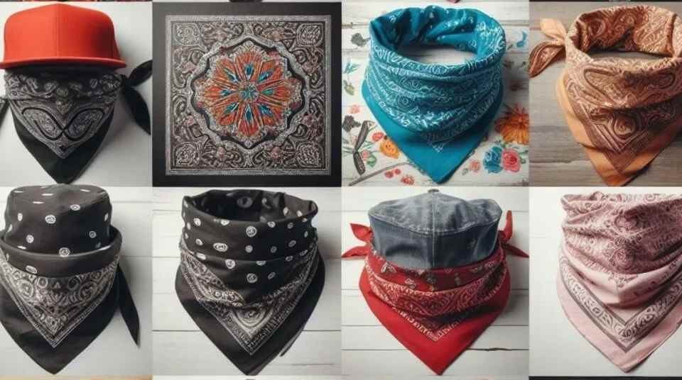 How much fabric to make a bandana