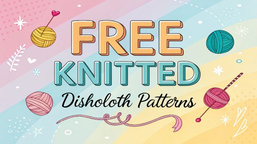 Unlock the Charm: Your Ultimate Guide to Free Knitted Dishcloth Patterns