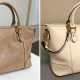 Side-by-side comparison of Coach Outlet and Coach Retail handbags, highlighting differences in style, pricing, and quality for shoppers.