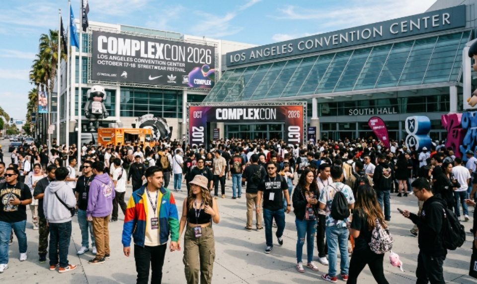 ComplexCon 2026 Los Angeles Convention Center streetwear festival October